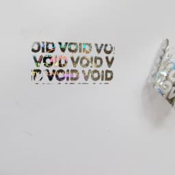 500pcs Holographic Security Sticker VOID Proof Left If Removed Warranty Seal Label