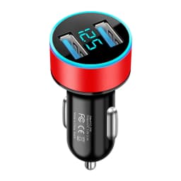 DC 12V-24V 2 Ports USB Car Charger Fast Charging PD Quick Charge USB Car Phone Charger Adapter For iPhone 13 12 Xiaomi Samsung