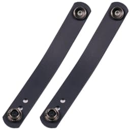 IWB Soft Belt Loops Black Tatical Rubberized Nylon Strap Holster Clip Work with 1.25" 1.5" 1.75" Belts with Hardware Kit