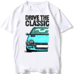 2026 New Drive A Legend Twingo Late Halogen Model Sport Car T-Shirt Boy White Tees Man's Clothing Summer Casual T Shirt
