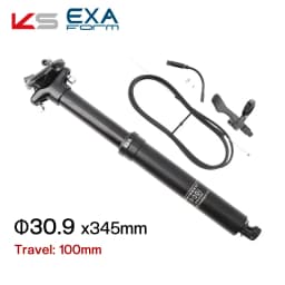 KS 900i Remote Control Bike Dropper Seat Post 100 125 150mm Travel 30.9 31.6mm Alloy Hydraulic Adjustable MTB Bicycle Seatpost