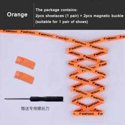 Magnetic Shoelaces Without ties Elastic No tie Shoe laces for Sneakers Lazy Shoelace Magnetic Lock One Size Fits All Kids Adult