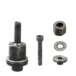 Manual Rivet Nut Tool with 50Pcs Rivnuts, M3 M4 M5 M6 M8 M10 Hand Threaded Insert Gun Kit for Aluminum Steel Metal Repair