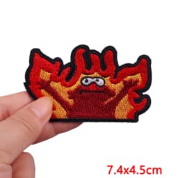 Animal Cat Possum Fox Patch Cartoon Embroidery Patch Iron On Patches For Clothing Thermoadhesive Patches On Clothes Sewing Badge
