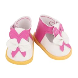 1/6 Cute 5.5cm PU Leather Bow Doll Shoes Boots For 14" American& EXO Doll Mini Shoes Accessories For 32-33 Russia DIY Doll TOY