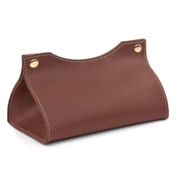 Tissue Box Holder Home Living Room Coffee Table Desktop Simple Napkin Box Kitchen Storage Paper Box PU Leather Organizers