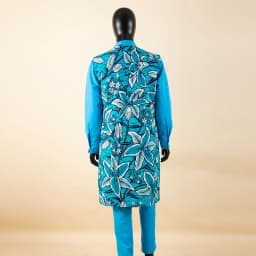 African Traditional Clothing for Men Print Coats Dashiki Shirts and Ankara Pants 3 Piece Set Tribal Outfits Plus Size A2016034