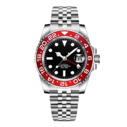 Corgeut 40mm Men's Custom logo NH34 Watch - Custom Logo. Customizable Strap, Dial, Engravings. Auto, Cal, Mech, Sapphire Glass