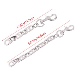 Alloy Bag Extension Chain Metal Chain With Round Hook Armpit Shoulder Bag Transformation Crossbody Bags Extend Chain