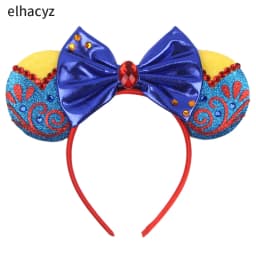 Fashion Moana Ears Headbands For Kid Hook Bow Maui Hair Accessories Women Frangipani Flowers Hairband Girl Spiral Conch Headwear