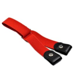 New No Buckle Stretch Buckless Belt Invisible Elastic Waist Belt Unisex for Jeans Pants, Lazy Belts for Women Men