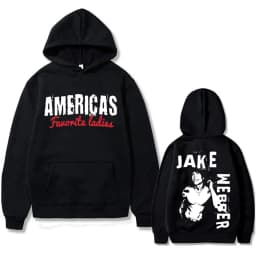 America's Favorite Ladies Jake Webber and Johnnie Guilbert Graphic Hoodie Men Fashion Casual Sweatshirt Male Oversized Hoodies
