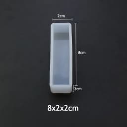 JCD Cuboid Cube Resin Mold Crystal Epoxy Silicone Mold Diy Candle Mold Square Rectangular Casting Tools Accessories