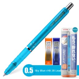 Japan Mechanical Pencil ZEBRA DelGuard 0.3/0.5/0.7mm Continual Lead Multi Color Automatic Pen Aesthetic School Supplies for Kids