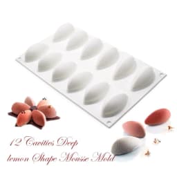 Mousse Cake Silicone Mold Onion Flower Rose Square Round Pastry Baking Tool For Dessert Soap Candle Making Supplies Chocolate