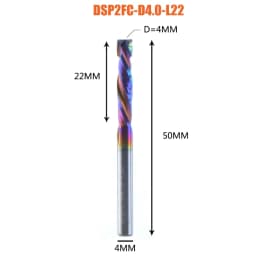 1PC Woodwork Milling Cutter UP & DOWN Cut 2 Flutes Spiral Carbide Milling Tool Router Compression Wood End Mill Cutter Bits