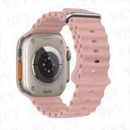 Ocean Band for Apple Watch Ultra 2 49mm 44mm 45mm 42mm 38/40/41mm silicone bracelet correa iwatch series 9 8 7 se 6 5 4 3 strap