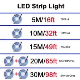 1-30M RGB LED Strip Light 5V USB Bluetooth 24Key Remote Control Flexible Ribbon Color Change LED Lamp Tape For Home Decoration