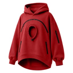 Personalized LOGO Customized Women's Hooded Pet Cat Pocket Casual Sweater Zipper Long Sleeve Hooded Fleece Top
