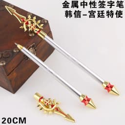 Mo Dao Zu Shi Anime Manga Peripheral Office Supplies Metal Pen The Untamed Animation Derivatives Knife Sword Model Pens