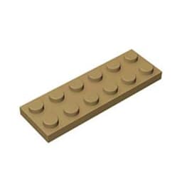 3795 Plate 2 x 6 Bricks Collections Bulk Modular GBC Toys For Technical MOC DIY Buildings Blocks Compatible