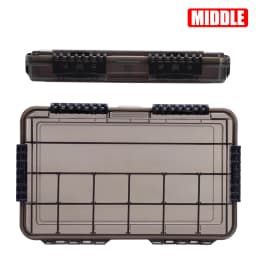 SAMOLLA New large Waterproof Fishing Tackle Box, Fish Hook Fishing Lure Bait Storage Case Portable Fishing Gear Accessorie