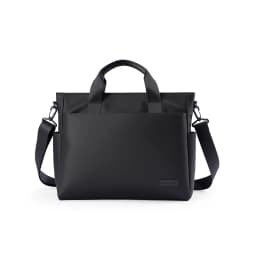 MARK RYDEN "Smooth Brief" Laptop Tote Bag Water Resistant Oxford Dual Side Pocket Business Handbag With Detachable Strap