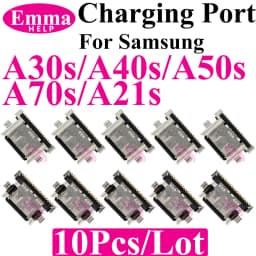 10Pcs USB Charger Charging Port Dock Connector Origianl For Samsung A52 A72 A53 A35 A55 A33 A32 A23 A13 A34 A25 A52s A04 A05 A15