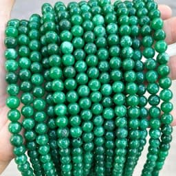 4 6 8 10 12mm Natural Stone High Quality White Jade Round Loose Spacer Beads For Jewelry Making Diy Necklace Bracelet Accessory
