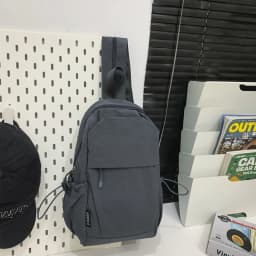 Myco 2-in-1 Chest Backpack for Men & Women - Lightweight Hiking Sling Bag with USB Charging Port & Rfid Blocking (Travel/Gym/Daily)