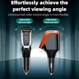 188W Car Charger with QC3.0 & PD20W Fast Charging 3-Port USB Adapter for iPhone Samsung 12V/24V Cigarette Lighter Socket