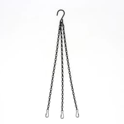 40cm Flower Pot Hanging Chain With 3 Hooks Potted Hydroponic Plant Planting Pot Home Garden Decoration