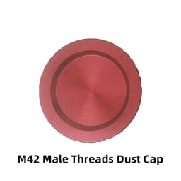 EYSDON Fully Metal (M42/ M48/ M54x0.75mm) Male Threads Dust Cap Telescope Eyepieces Lens Protection Cover