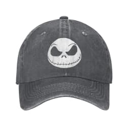 The Nightmare Before Christmas Jack Skellington Face Casual Baseball Cap For Men Summer Hats Fashion High Quality Baseball Caps