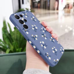 Nice Flowers Phone Case For Samsung Galaxy S25 FE S24 S23 S22 S21 S20 S10 Ultra Plus Note 20 Ultra 10 9 Plus Cover