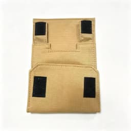 2026 Black Slim Belt Wallet Zero Bulk Anti Theft Belt Clip Hook And Loop Hidden Compartment