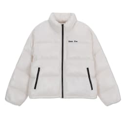 Thickened Warmth down Jacket Couple Style Princess Style Regular Fit 80% White Duck down Filling Windproof Elastic Seal Onlin...