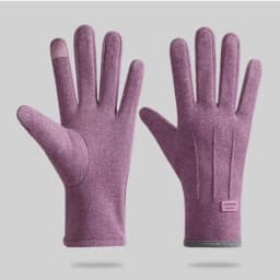 Women Winter Touchscreen Gloves With Fleece Lining Windproof Keep Warm Running Gloves Thermal Outdoor Sports Cycling Mittens