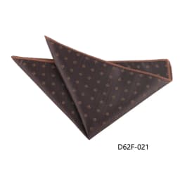 24cm Korean Style Leaf Floral Handkerchief For Men Suits Brown Red Pocket Square Polyester Woven Hanky Small Towel Tuxedo Cravat