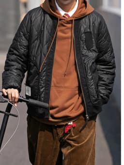 Winter Cotton Jacket Inner Flight Outdoor Women's Workwear Loose Fit Cityboy Style Youth Casual Standard Length