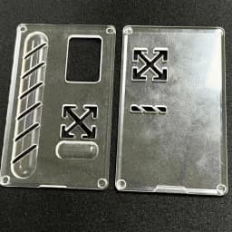 DIY Door Hinge Mounting Plate With Holes For Home Kitchen Cupboard for for BB Stubby aio RAGA SSPP switch panels Doors Furniture