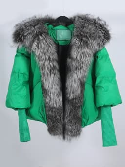 OFTBUY New White Duck Down Jacket Winter Women Warm Loose Coat Natural Real Fox Fur Collar Thick Luxury Outerwear New Fashion