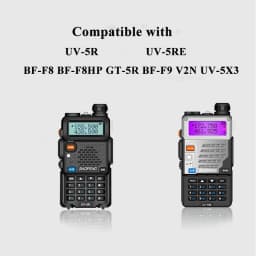 Baofeng UV 5R Battery Type-C Charger Thicker 3800mAh BL-5 For Walkie Talkie Radio UV-5RC UV-5RE BF-F8 BF-F8HP GT-5R BF-F9 UV-5X3