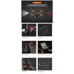 Joyor S5-Z Foldable Escooters 48V13Ah Battery Height Adjustable Adult Electric Scooter 10 * 3.0 Widen Tire E-Scooter
