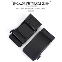 TUSHI New Nylon Belt Metal Automatic Buckle High Quality Men's Jeans Leather Belt Business Work Outdoor Tactical Belt for Men