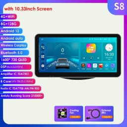 9"7862 Android Auto Car radio GPS Stereo for Toyota RAV4 Rav 4 2006-2012 multimedia player 4G 8Core Autoradio Carplay HeadUnit