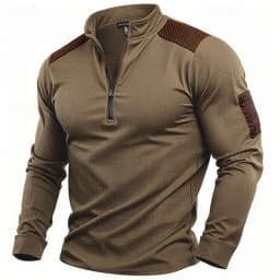 Men's Stand Collar Zip-Up Hooded Jacket, 2025 Fall and Winter Plus Size Oversized Hoodie | Workwear Style Casual Athletic Top