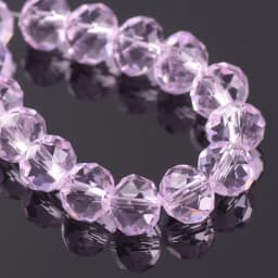 Solid Color 3x2mm 4x3mm 6x4mm 8x6mm 10x7mm 12x8mm Rondelle Faceted Czech Crystal Glass Loose Spacer Beads for Jewelry Making DIY