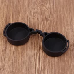 Binoculars Protective Rubber Objective Lens Caps 42mm/50mm Binocular Eyepiece Lens Cover Telescope Cover Lens Protection