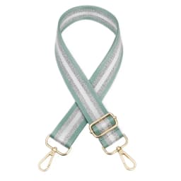 Deepeel 3.8cm Women Bags Strap Color Silver Silk 80~130cm Adjustable Straps One-Shoulder Crossbody Replacement Bag Accessories